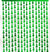 Pen*s Green Fringe Curtain