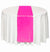 Hot Pink Satin Table Runner