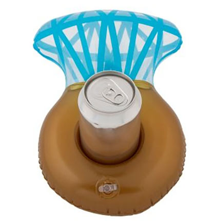 Inflatable Diamond Ring Drink Holder