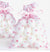 Pink Polka Dot Organza Mini Bags