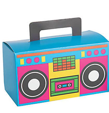 Boombox Favor Box