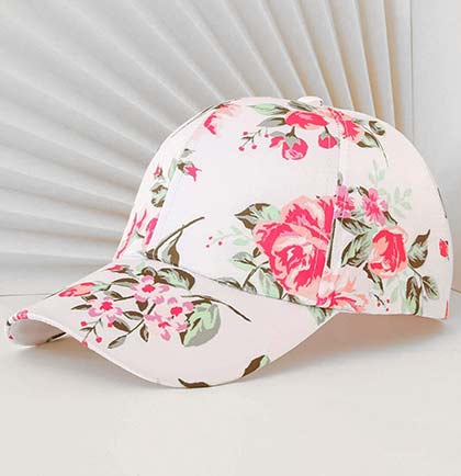 Floral Baseball Hat