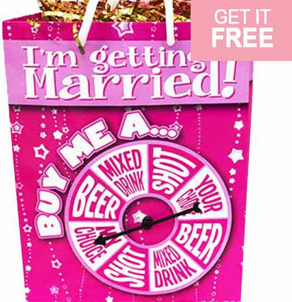 I'm Getting Married Spinner Gift Bag
