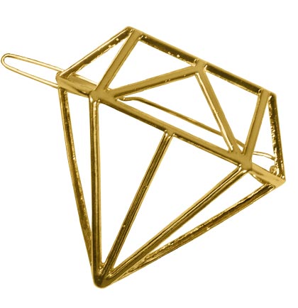 Gold Bridal Hair Accessories - 5pc Set