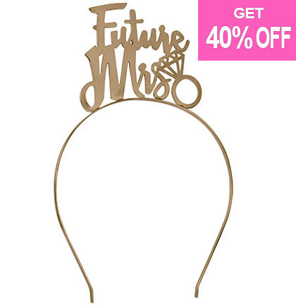 Future Mrs Gold Headband