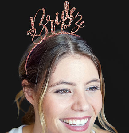 Bride Headband Set of 3