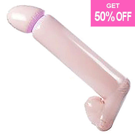 You know the bachelorette party is going to be WILD when you bring an inflatable party pecker! Plus, this 3 foot willy is perfect for the ultimate photo prop. Or have all the party guest sign it for a memorable gift for the bride!