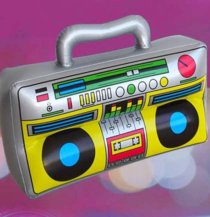 Inflatable Boombox 16"