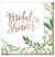 Bridal Shower Leaf Floral Napkins - Set of 16