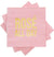 Rosé All Day Gold Metallic Cocktail Napkins