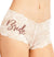 Bride Glam Rose Gold Lace Panty
