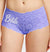 Silver Bride with Diamond Lace Boyshort Panty