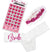 Hot Pink Wedding Night Set 3pc