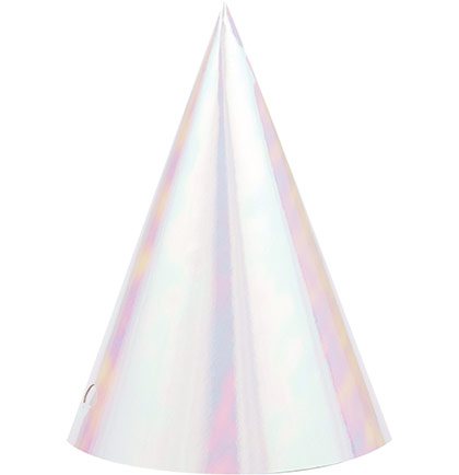 Iridescent Party Hats