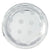 Silver & White Polka Dot Dessert Plates