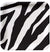 Zebra Print Plates - Set of 16