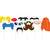 Silly Cartoon Photo Props 10pc