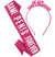 Hot Pink Same Pen*s Forever Sparkle Headband & Sash Set