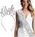 Bride To Be Silver Sparkle Sash & Glam Headband Set