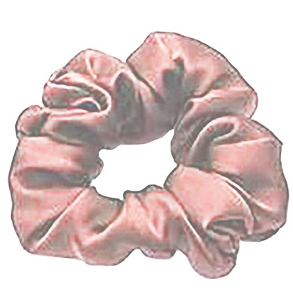Rose Gold Blush Satin Scrunchie - Set of 2