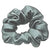 Grey Satin Scrunchie - Set of 2
