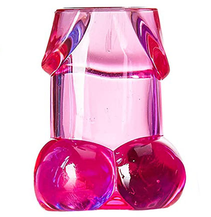 Hot Pink Pecker Shot Glass