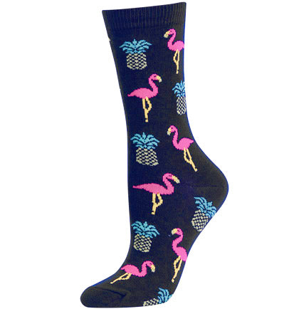 Flamingo & Pineapple Socks