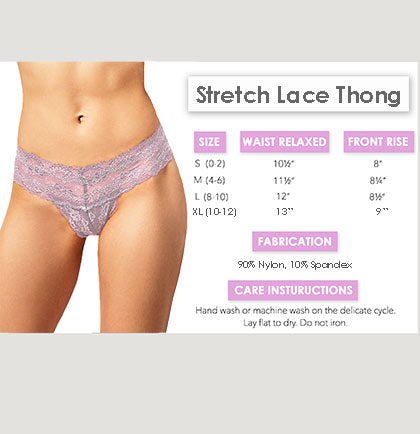 Size 12 2025 thong panties