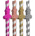 Glitterati Pecker 4.5" Mini Cocktail Straws