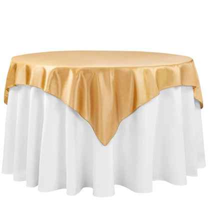Gold Satin Table Topper