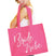 Bride Tribe Glam Rhinestone Large Canvas Tote