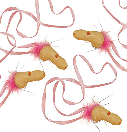 Willie Whistle Necklaces - 4pc